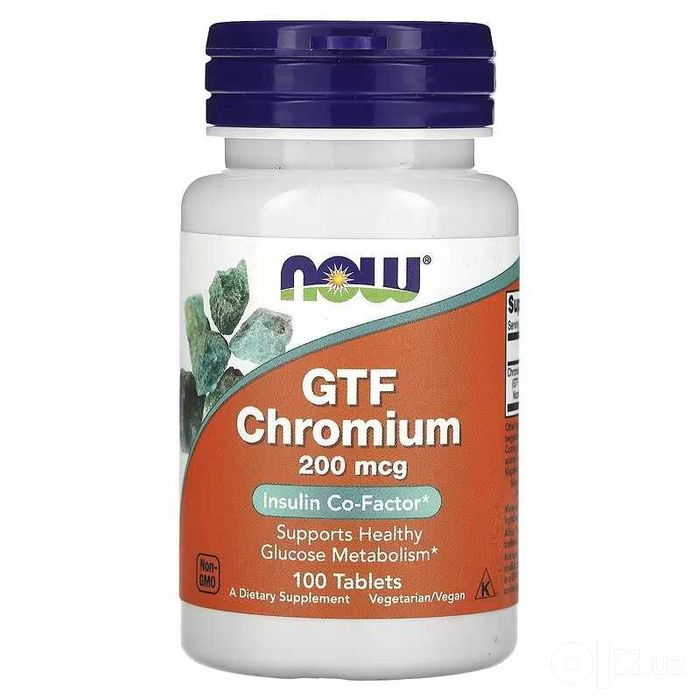 NOW Foods GTF Chromium хром xrom
