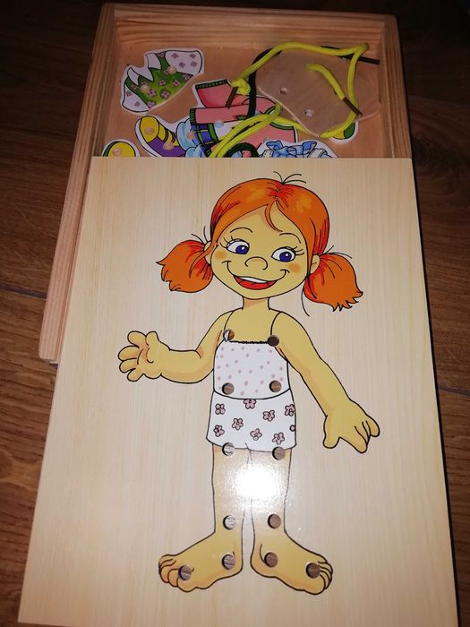 Детски дървени играчки (пъзели, игри)