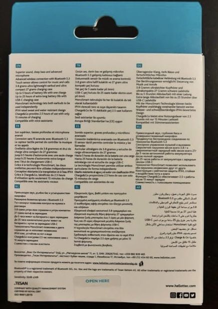 Bluetooth слушалки ttec Mode, TWS, Бели