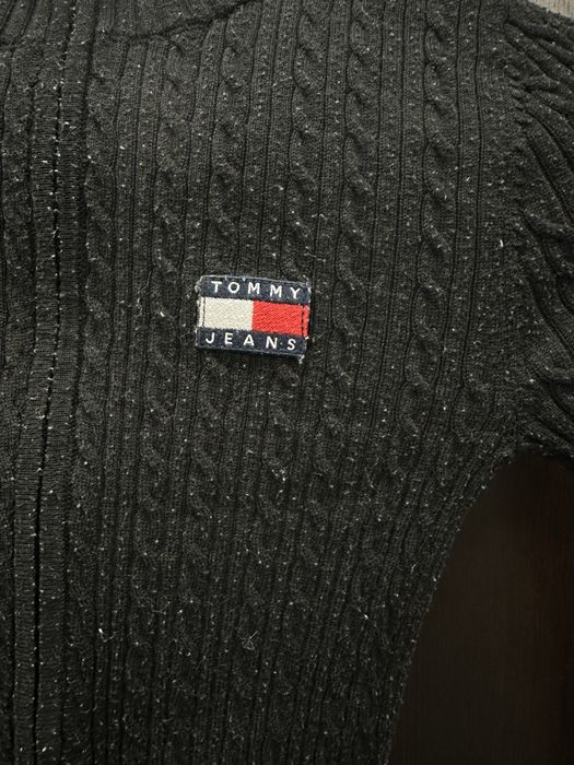 Дамска плетена блуза с цип – Tommy Jeans