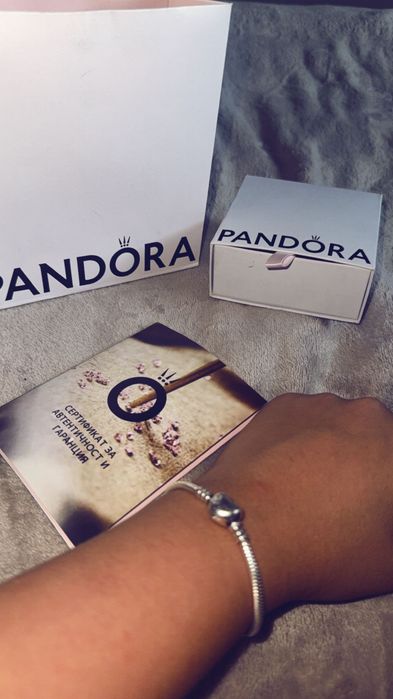 Pandora сребърна гривна