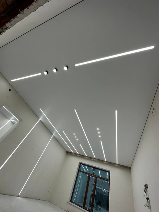 Натяжные потолки