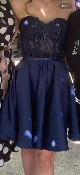 Официална къса рокля