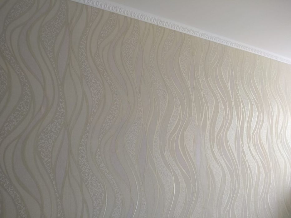 Шпаклевка! Поклейка обоев!