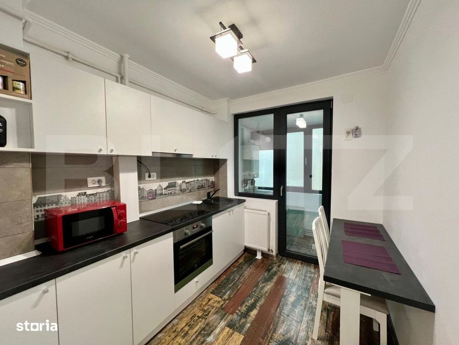 Apartament cu 2 camere, parter, centrala si AC, zona centrala