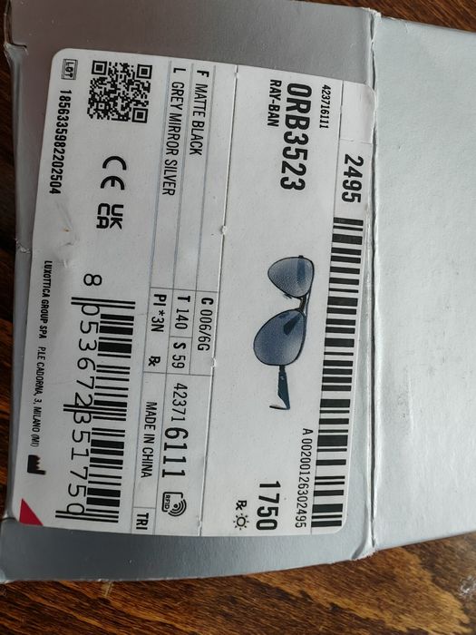 Нов модел на Ray-Ban RB3523 MATTE BLACK