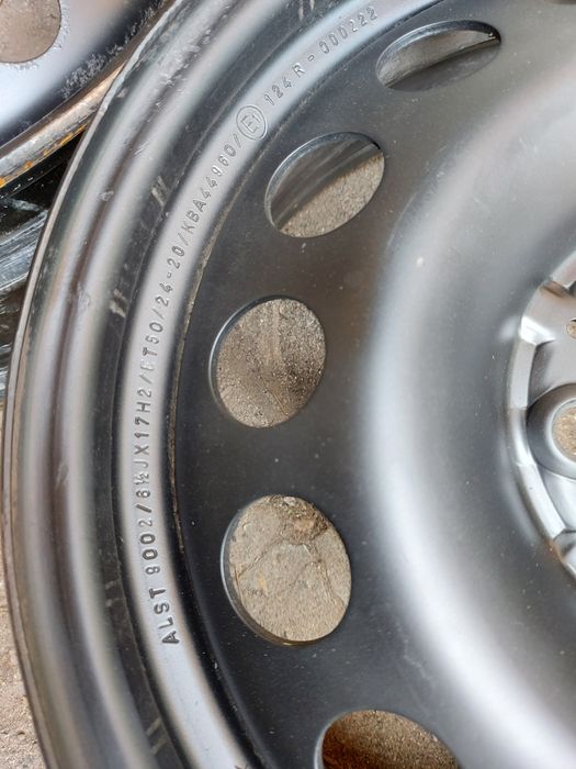 5×112-17" Mercedes  стоманени джанти 4бр.