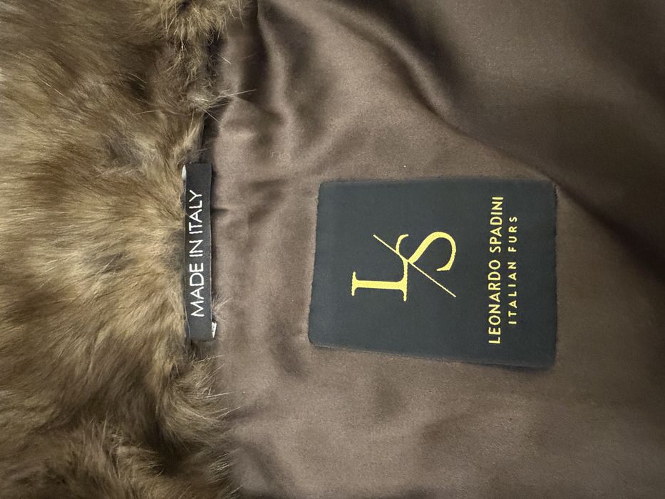Жилет соболь Leonardo Spadini