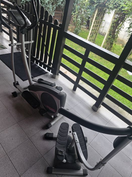 Bicicleta eliptica si aparat fitness