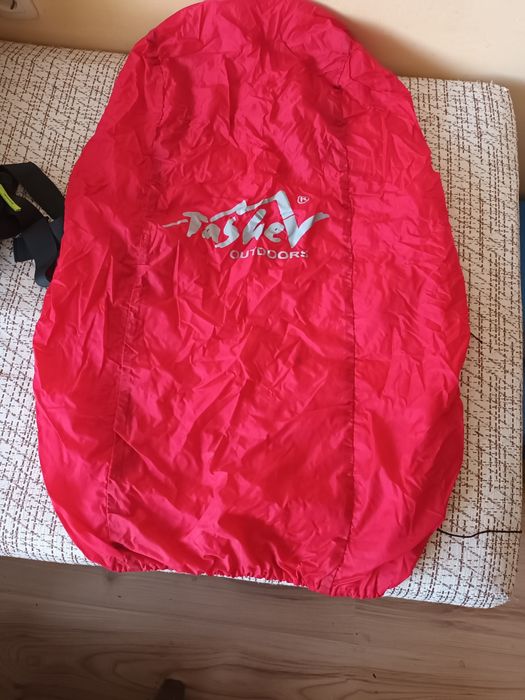 Раница Tashev Kentaurus 80+15 запазена + подарък  raincover Tashev