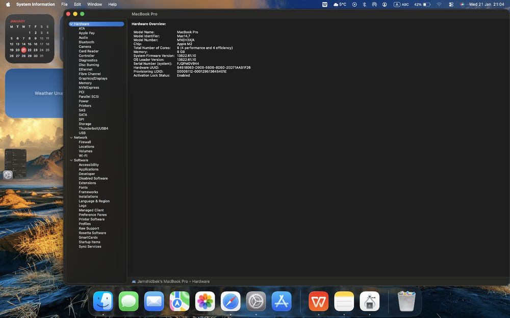 Macbook m2 pro xolat zor