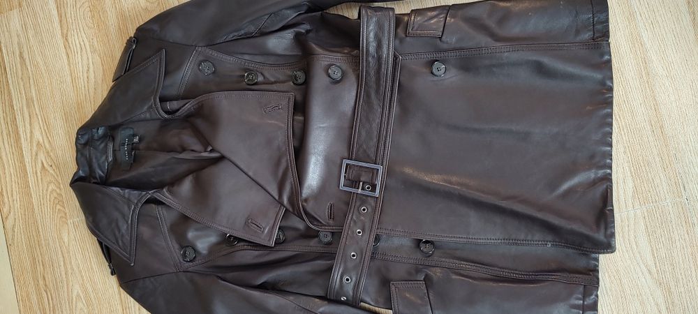 Geaca din piele marca Zara, L