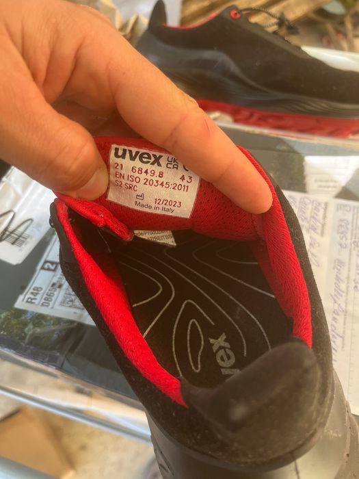 Pantofi de protecție, 43, uvex S2SRC