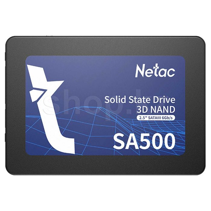 SSD накопитель Netac SA500 480GB 2.5" SATA III —  для ПК и ноутбука