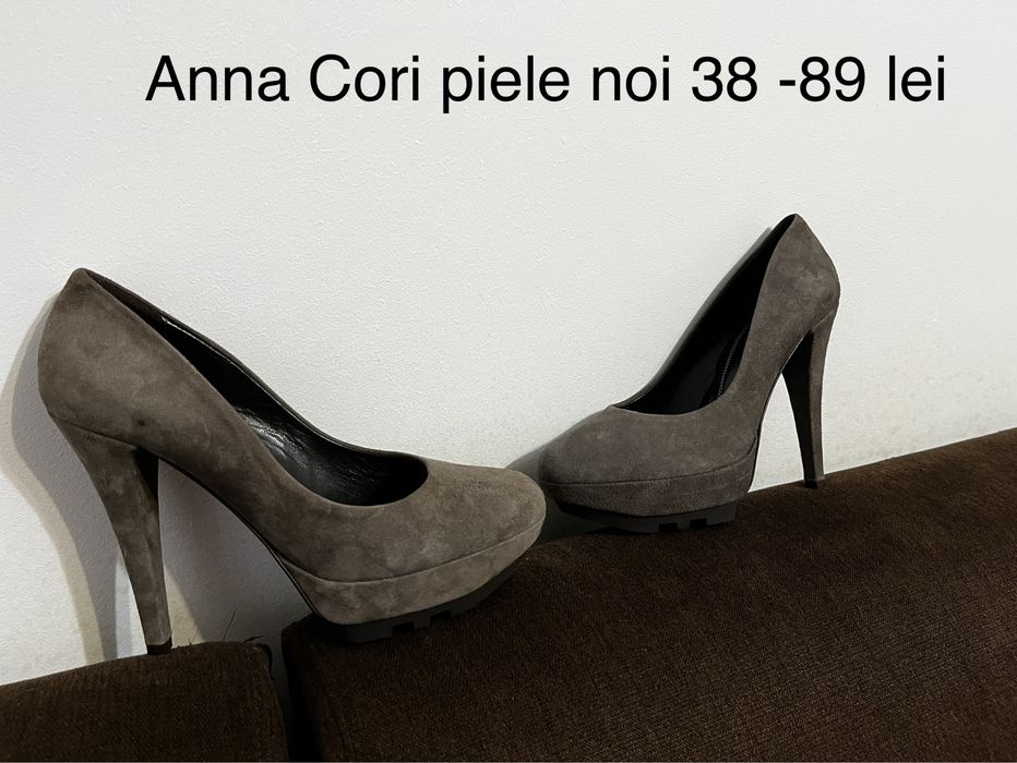 Pantofi piele noi