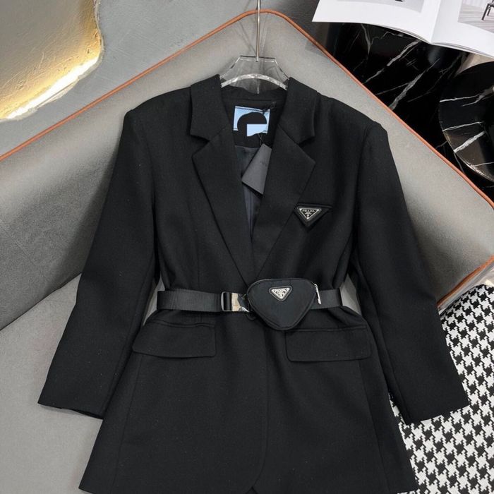 Пиджак с блестками Prada