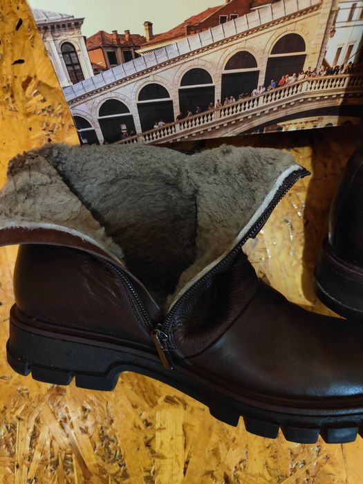 Сапожки натуралка,фетр