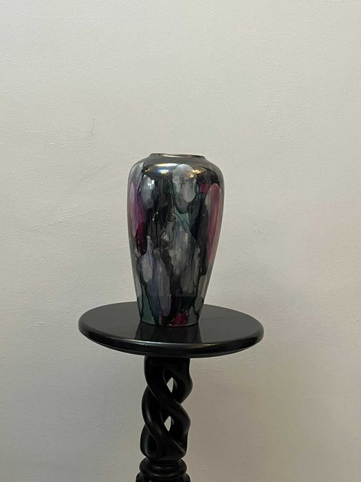 Piesa cermica multicolora S.E.C. Italia 1970 bibelou bibelouri marcata