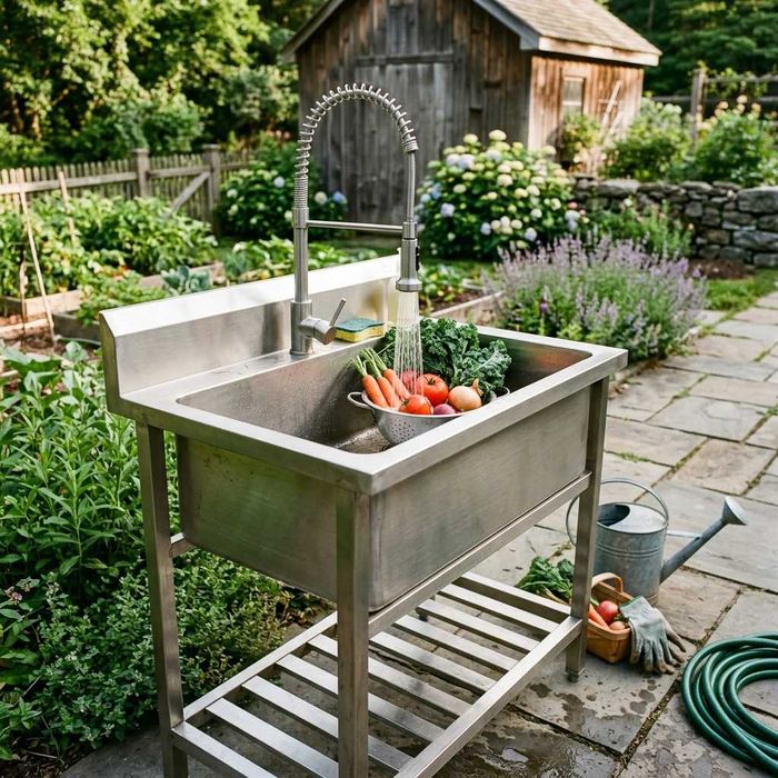 Мойка глубокая из нержавеющей стали Раковина Moyka Nerjaveyka