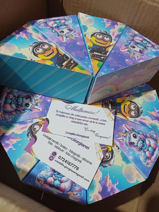 Cutii felie de tort!