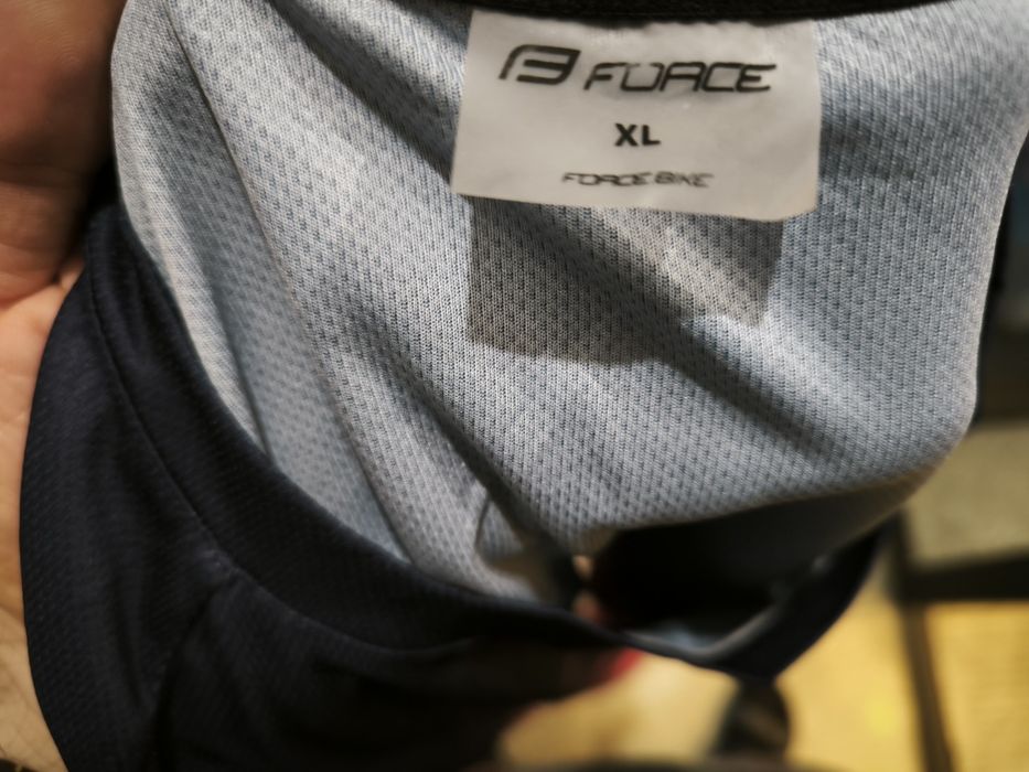 Джърси за колоездене LS FORCE MTB ANGLE BLUE RED XL