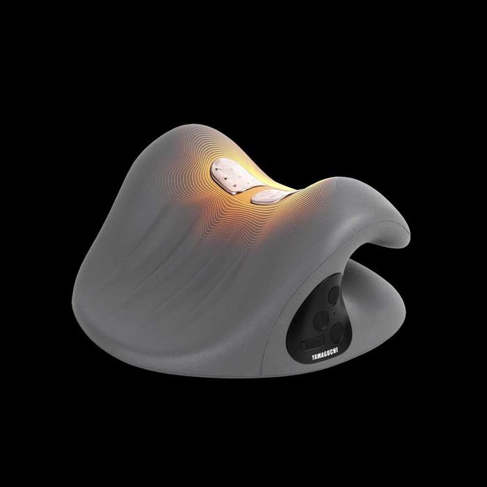 Подушка для растяжки мышц шеи с миостимуляцией EMS Neck Foam Pillow