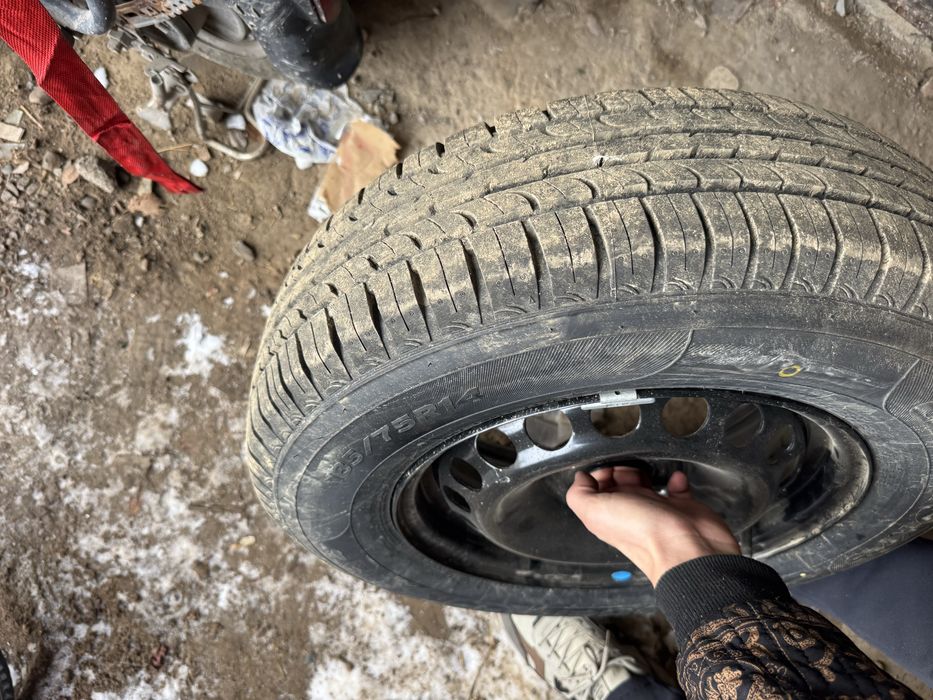 Летний шины дискасымен бірге 5 шт кобальтка