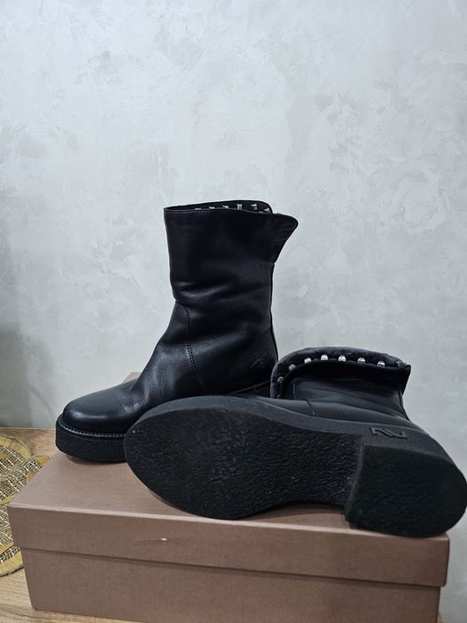 Сапоги короткие зимние