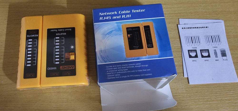 Тестер сетевого кабеля