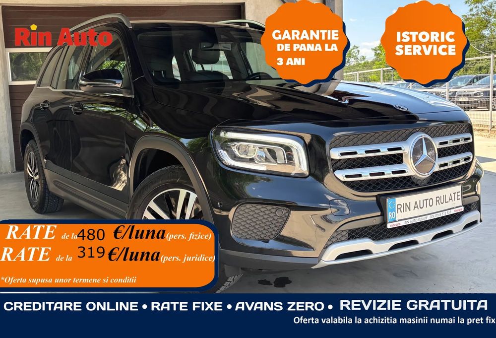 Mercedes-Benz GLB Garantie - TVA 21% - Posibilitate vanzare si in RATE Credit Leasing