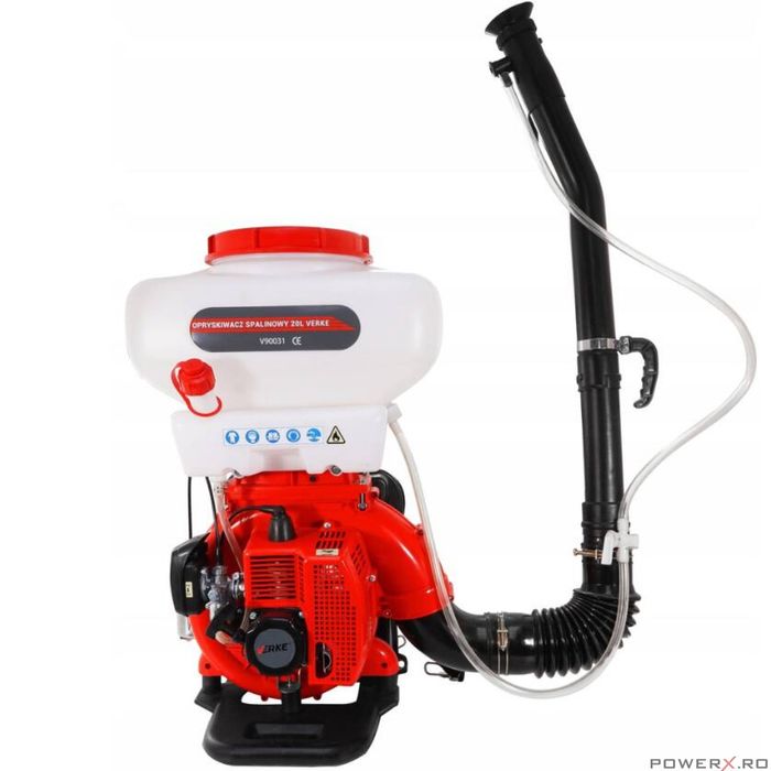 Atomizor, pulverizator pe benzina, motor in 2 timpi 2,9 CP, capacitate