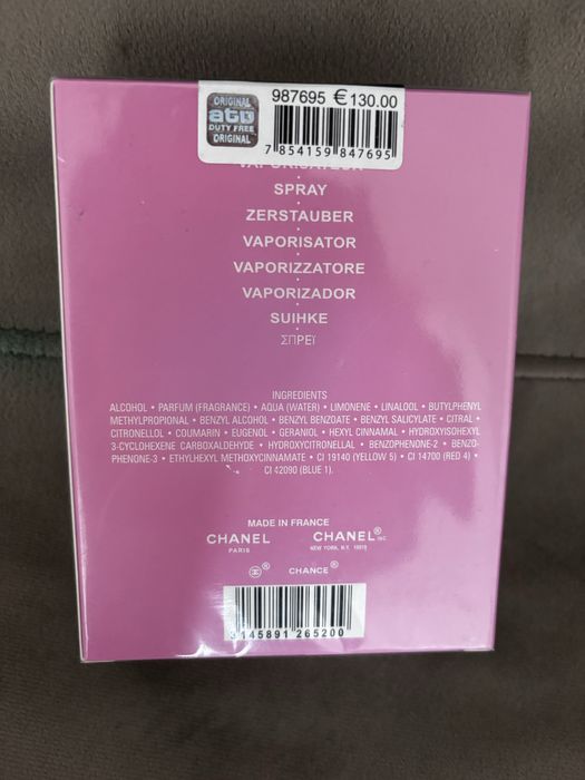 Parfum Chance Chanel