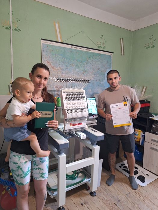 Професионална бродираща машина 15 Конечена with pro technology