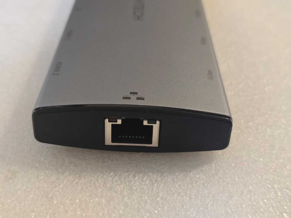 Docking Station 12-în-1 RSHTECH RSH-T12HD, USB-C 3.2 10Gbps, 4K- 60Hz