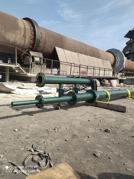 Горелка охак ва цемент печьлари учун