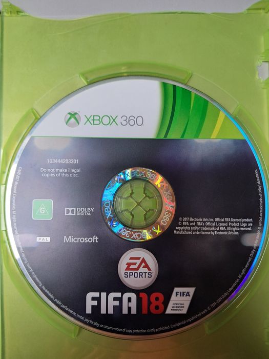 Игра за Xbox 360, Fifa 18
