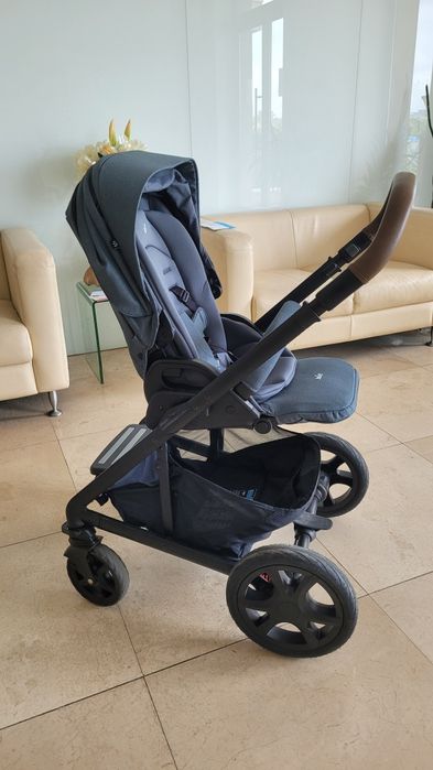 Aproape Nou - Carucior 3in1 JOIE A-Tour Chrome Dlx T1201GAMNL0, 5 puncte, 0 luni+, gri antracit-negru