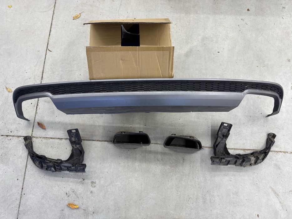 Дифузьор за Audi A6 C7 S Line facelift