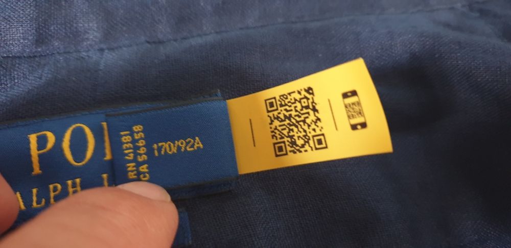 POLO Ralph Lauren Len/ Лен Slim Fit Mens Size S НОВО! ОРИГИНАЛ! Мъжка Ленена Риза.