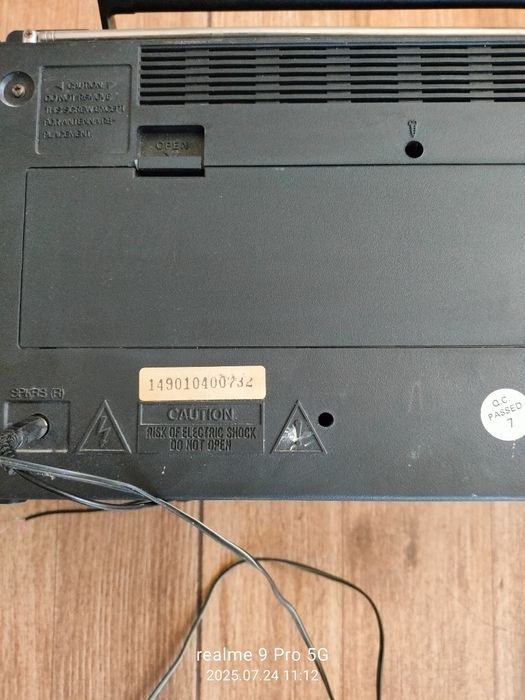 Radio casetofon jumbo GE 898D