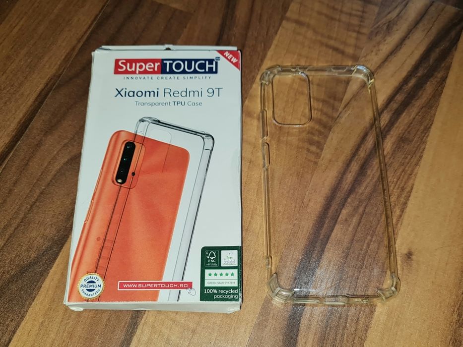 Husa silicon originala SuperTouch Transparent TPU Case Xiaomi Redmi 9T