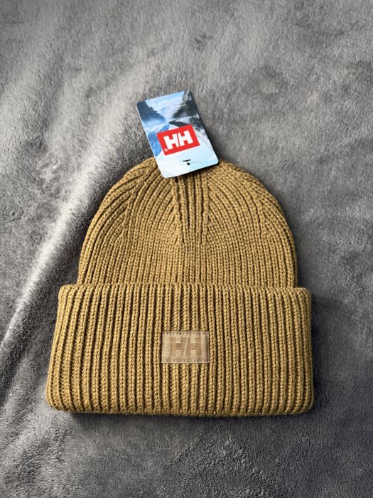 Helly Hansen Rib beanie caciula unisex maro din tricot marime OS noua
