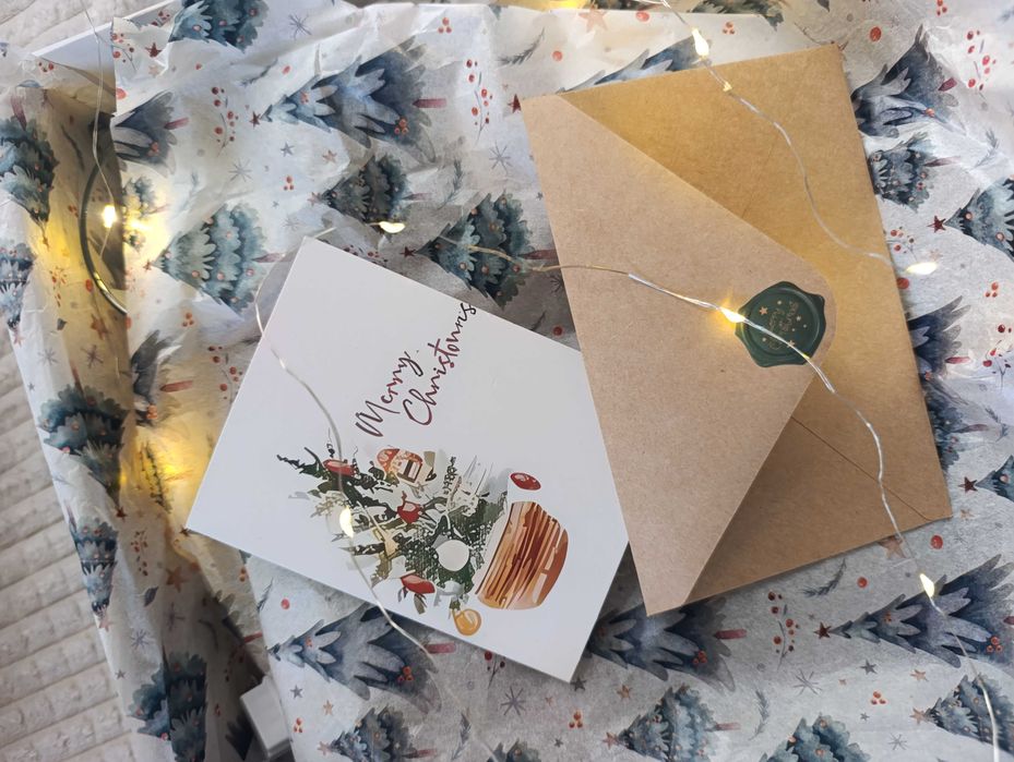 Светеща Коледна кутия