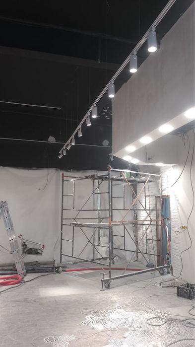 Гипсокартон, кафель все виды работ