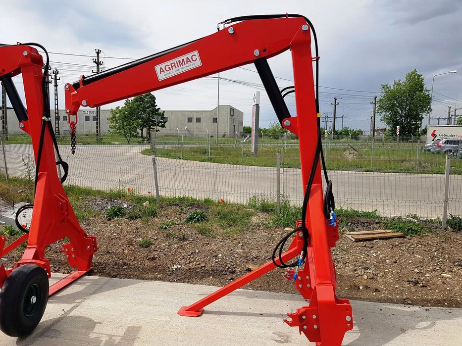 Agrimac ABL 1200 Macara (girafa) saci BigBag cu ridicare 1200 kg
