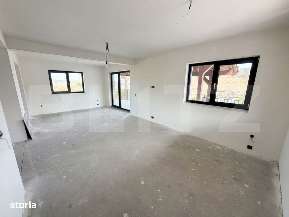Casa Chinteni, individuala, cu demisol 500 mp teren