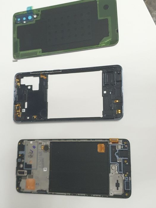 Set complet display + ramă + capac Samsung A51 (original) –  impec