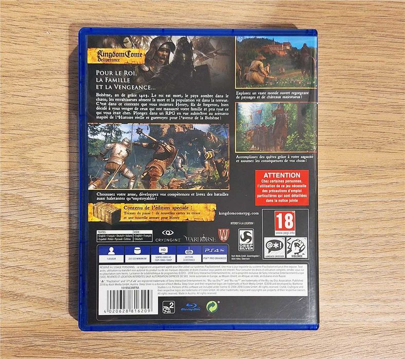 Pachet Jocuri Playstation 4 - PS4 - God of war, Kingdom Come D