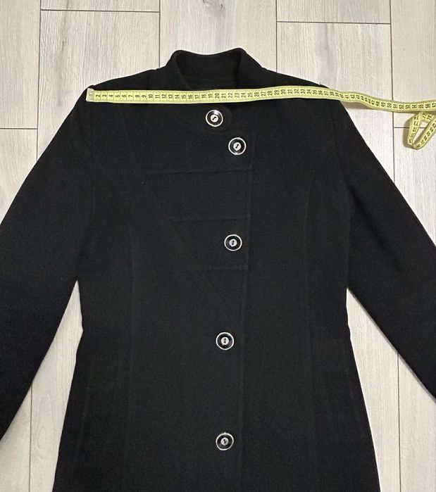 Palton negru Modaperi Collection