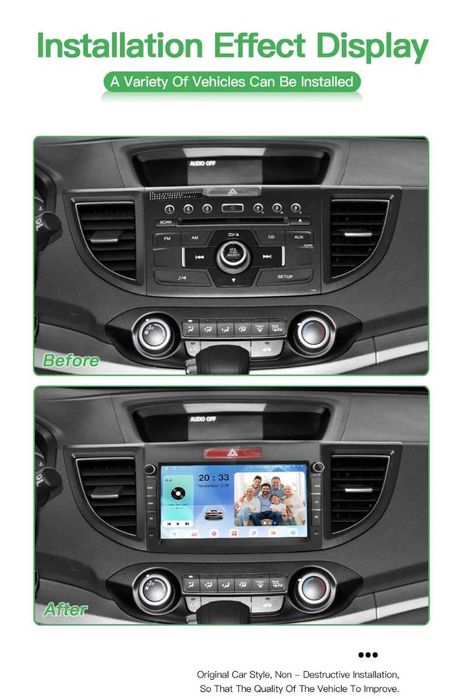 Honda CR-V 2012-2016 8” 2-DIN с Android 14, 4/64GB